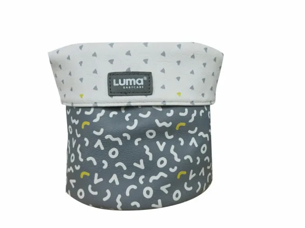 LUMA Odkladací košík memphis Grey