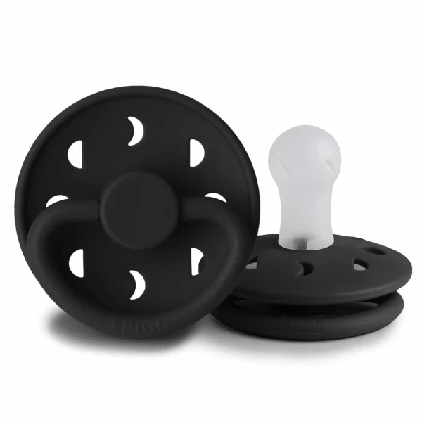FRIGG CUMLÍK MOON PHASE JET BLACK, 0-6M, SILIKÓN