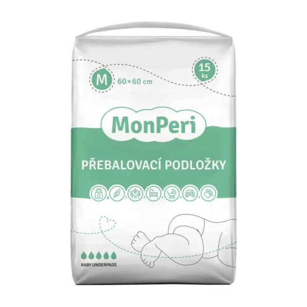 MonPeri Absorpčné podložky 60x60 cm