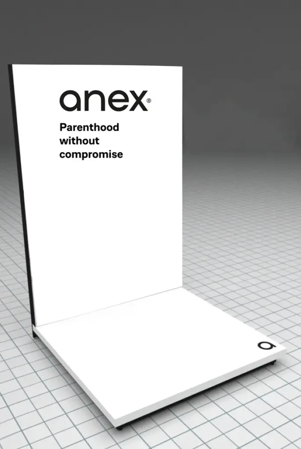 ANEX POS L stojan 1/2 pódium - 105 x 85 x 12 cm