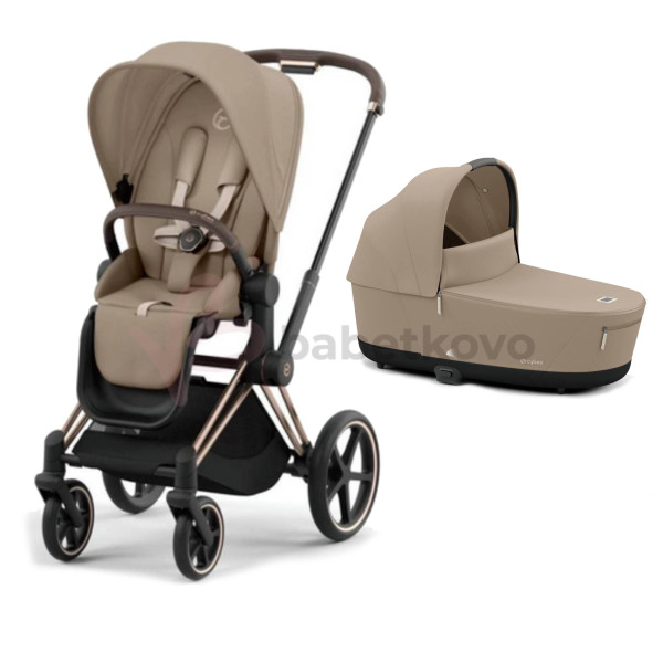 CYBEX PRIAM 2-kombinácia ROSEGOLD Cozy Beige