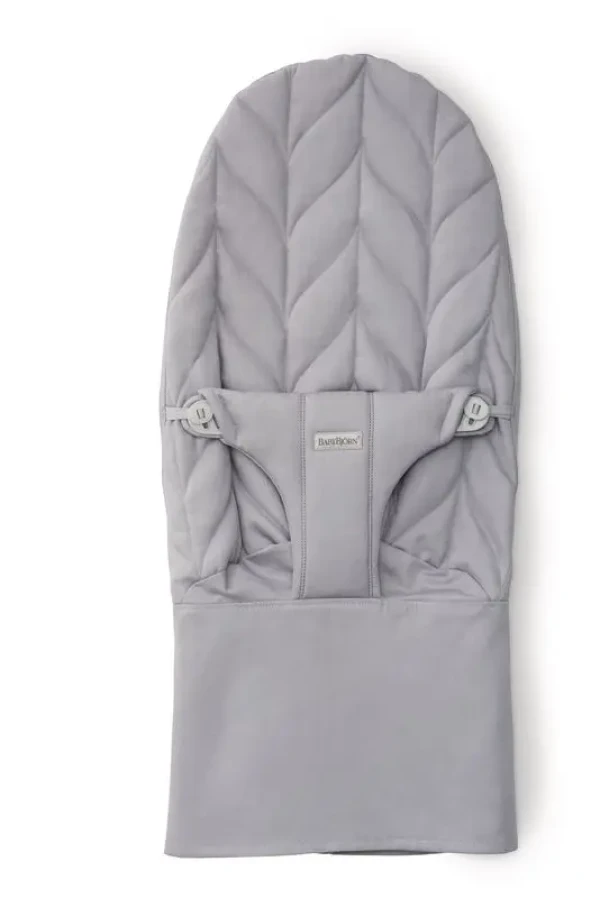 BABYBJORN Poťah na lehátko Balance BLISS cotton Petal Light grey