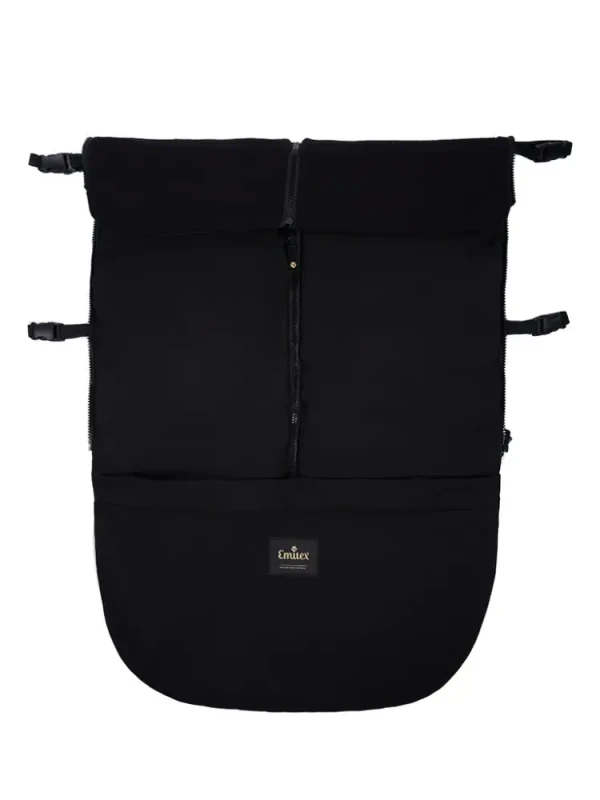 Emitex Jarná/Jesenná nepadacia deka ZIBIE Wild Black