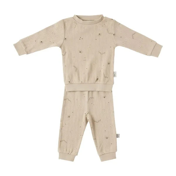 Witlof for Kids Pyžamo veľkosť 68 Dark Taupe