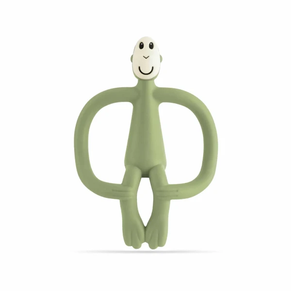 MATCHSTICK MONKEY HRYZADLO A ZUBNÁ KEFKA OLIVE