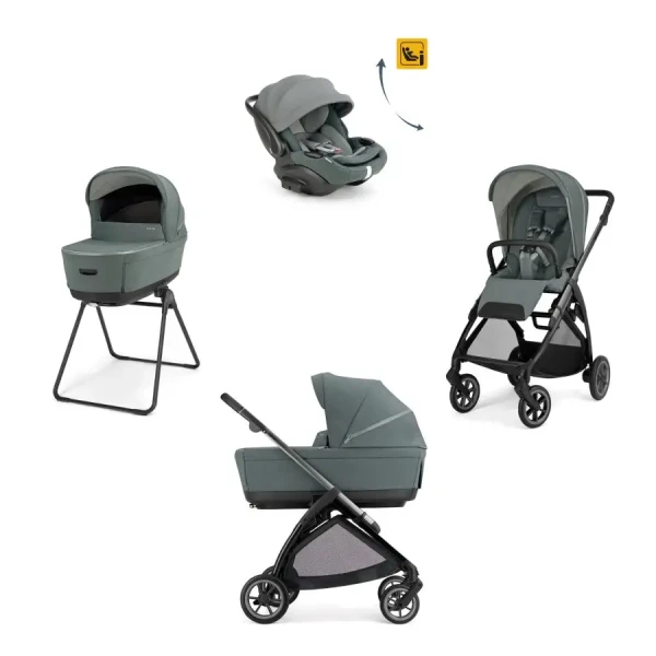 Inglesina Kočík Electa Darwin Recline Evo 4v1 2026 Studio Grey