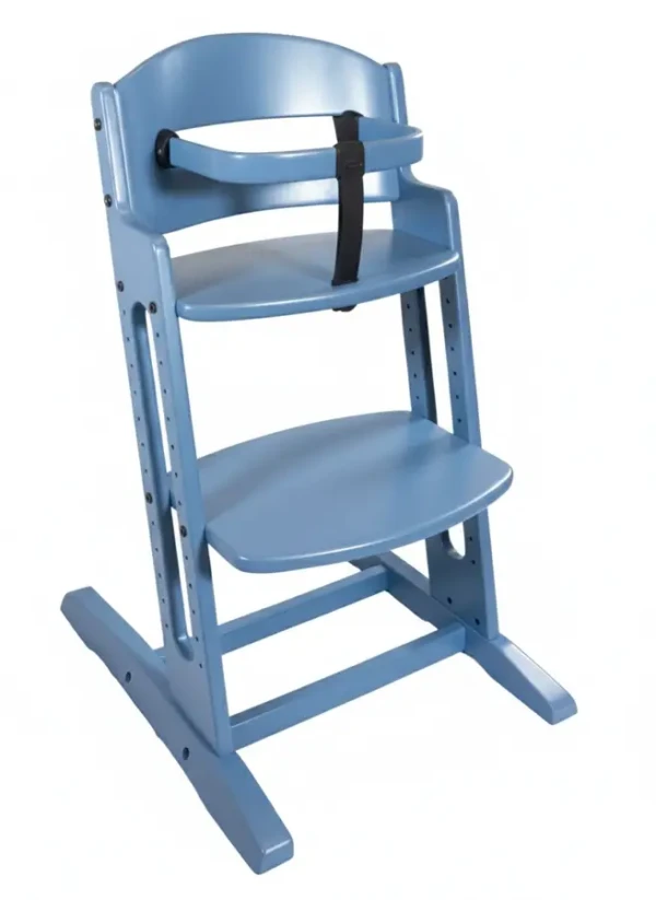 Baby Dan Rastúca drevená stolička BabyDan DanChair Blue
