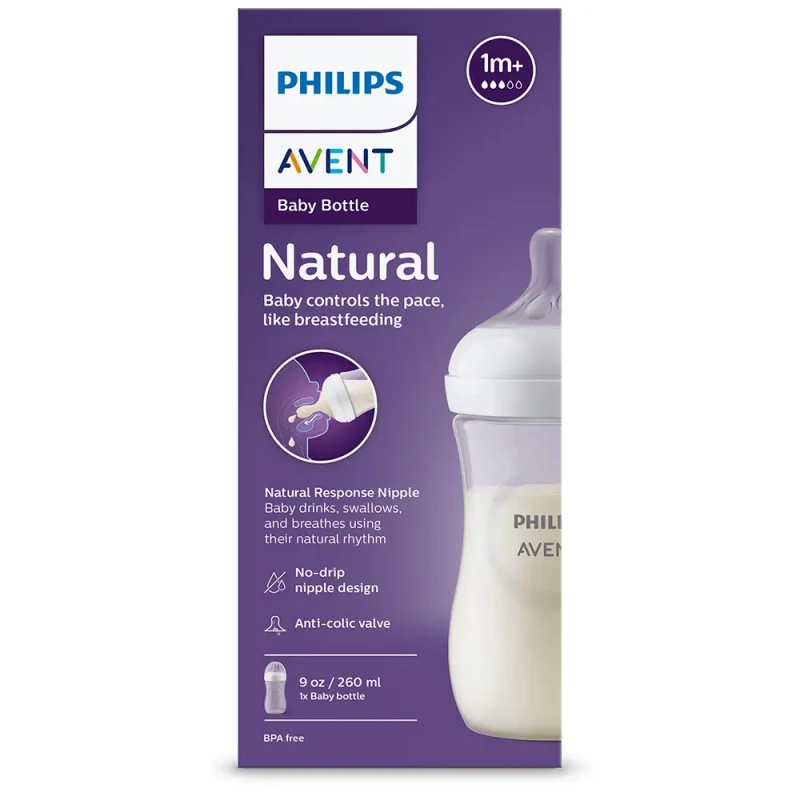 Philips AVENT Fľaša Natural Response 260 ml, 1m+
