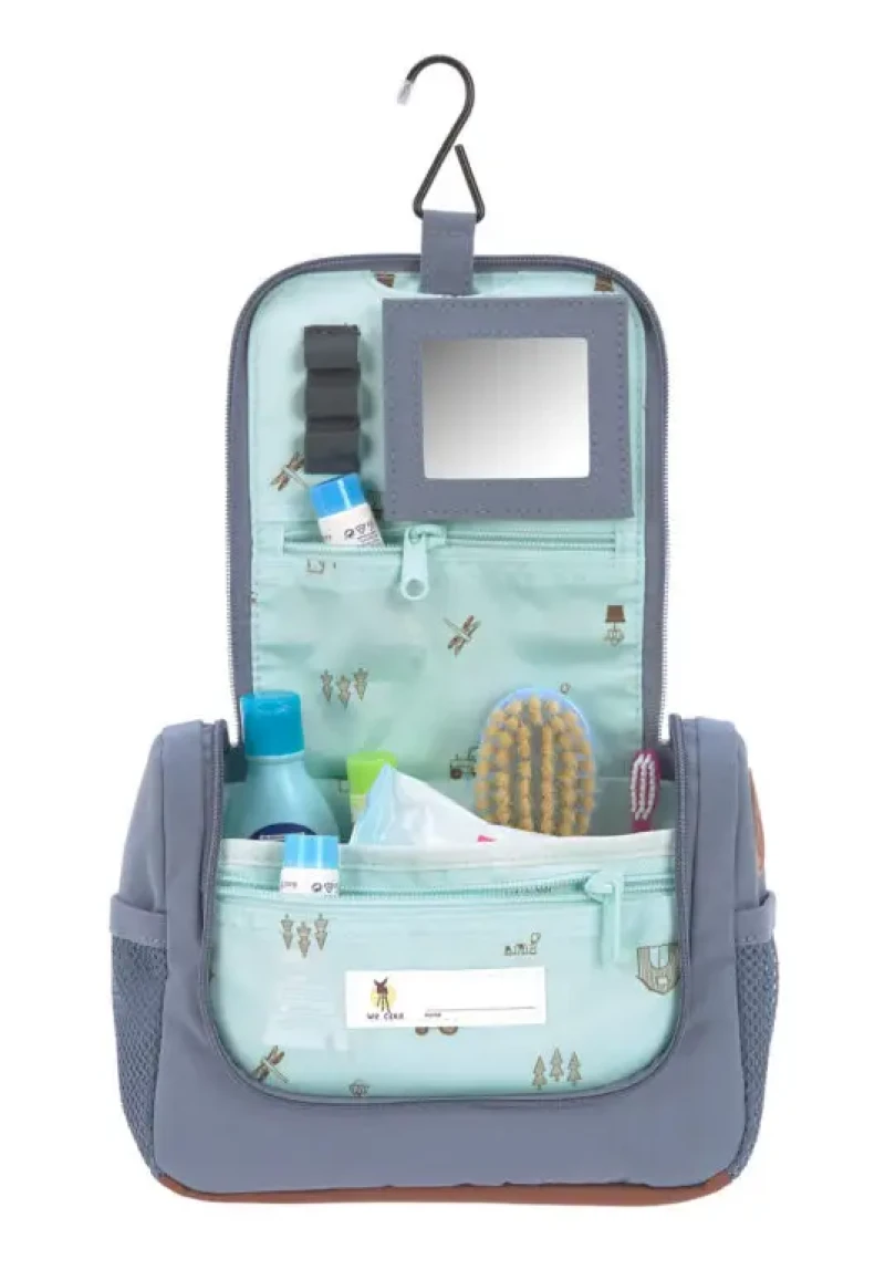 Lässig detská hygienická taška Mini Washbag Adventure traktor
