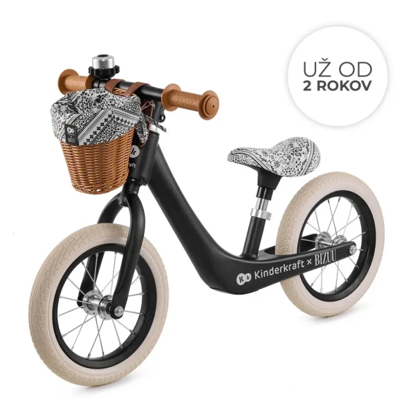 KINDERKRAFT Odrážadlo Rapid 2 Lunar Black Bizuu