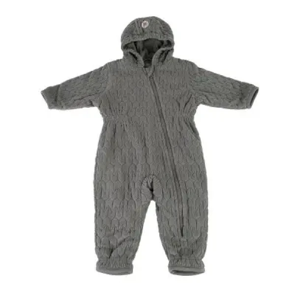LODGER Overal Skier Empire Fleece Sharkskin 0-3 mesiacov