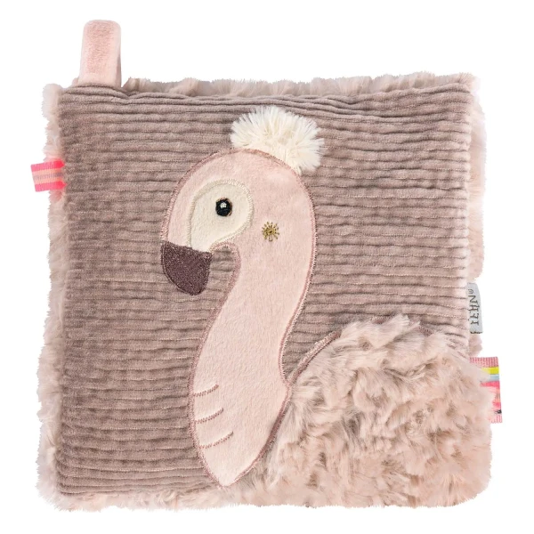 BABY FEHN Nahrievací vankúšik plameniak, Pink