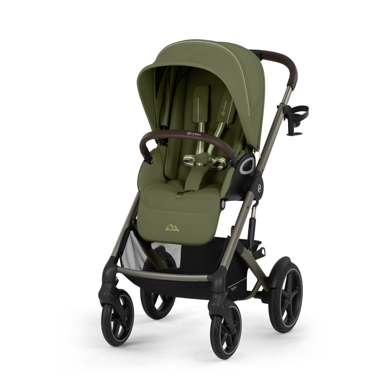 CYBEX TALOS S LUX Moss Green - taupe rám