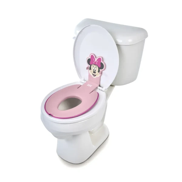 BRIGHT STARTS Redukcia na WC nalepovacia Flip & Sit™ MINNIE MOUSE™ 18m+, do 23kg