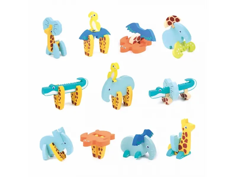 Ludi Puzzle penové 3D Zvieratká