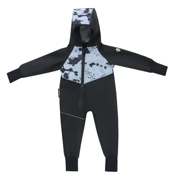 Emitex Detská Soft kombinéza Blue Splash