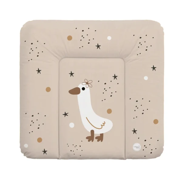CEBA BABY Podložka prebaľovacia mäkká stredná (75x72) Basic Star Duck