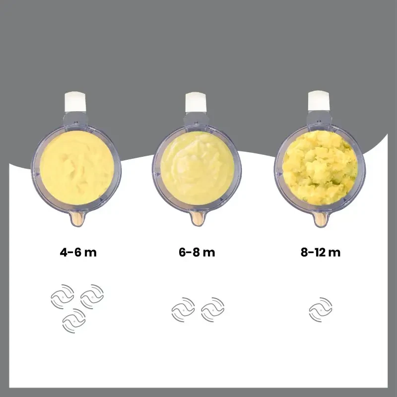 Babymoov Multifunkčný prístroj Nutribaby+ Loft White + 15 sáčkov ISY