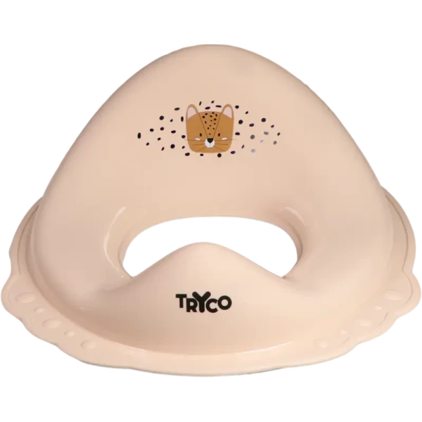 TRYCO Redukcia na WC s protišmykom - Leopard Lenny / Sand