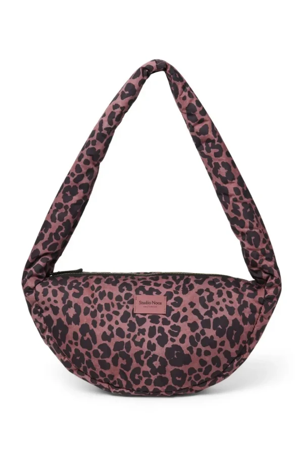 STUDIO NOOS - Puffy Mini Cross Body Bag Red Leopard