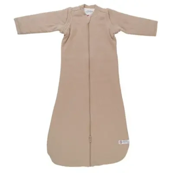 LODGER Spací box Hopper Rukávy Rib Beige 68/80