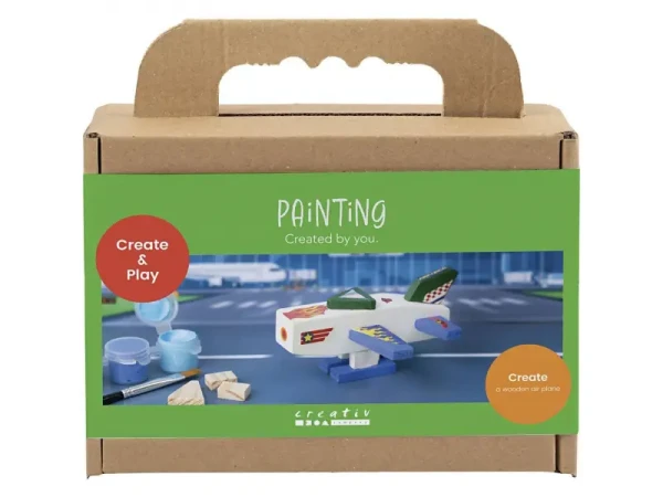 Creativ Company Kreatívna sada Lietadlo drevené