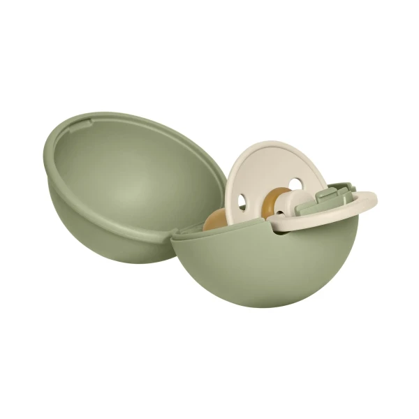 BIBS krabička Mini a Colour cumlík - veľkosť 1 ivory-sage