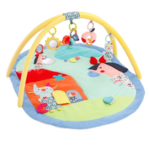 BABY FEHN 3D aktivity deka, Color friends