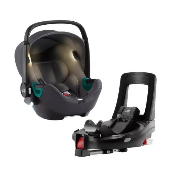 BRITAX RÖMER Autosedačka Baby-Safe iSense, Midnight Grey + Baby-Safe iSense Flex Base