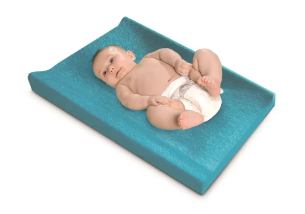 BABYMATEX Poťah na prebalovaciu podložku Froté Biela 80x50 cm