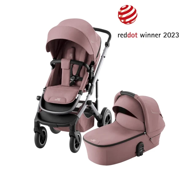 BRITAX RÖMER Set kočík Smile 5Z + hlboká vanička, Dusty Rose