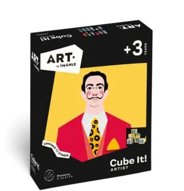 IMANIX STAVEBNÉ KOCKY ART CUBE IT - ARTISTS