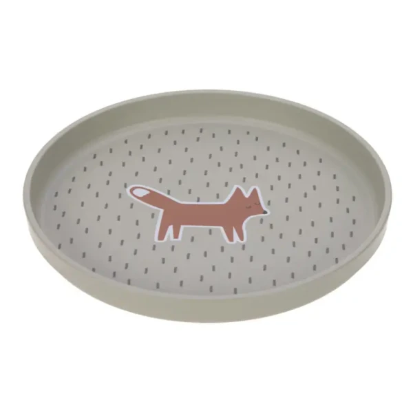 Lässig detský tanierik Plate PP/Cellulose Little Forest fox