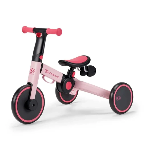 KINDERKRAFT Trojkolka 4TRIKE candy pink