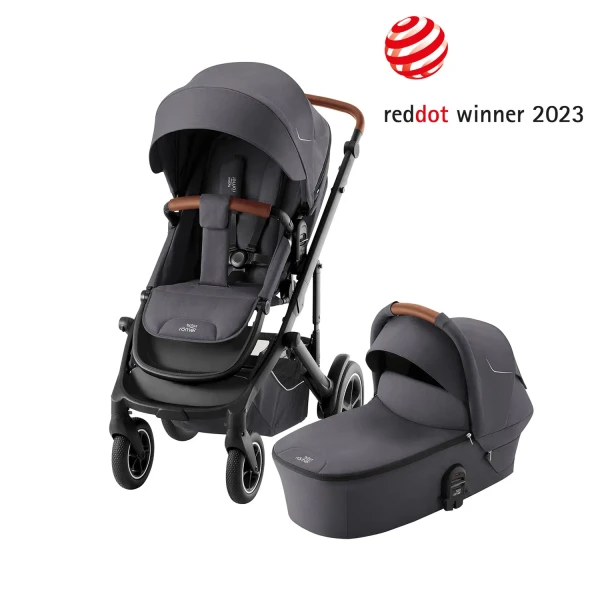 BRITAX RÖMER Set kočík Smile 5Z + hlboká vanička, Midnight Grey