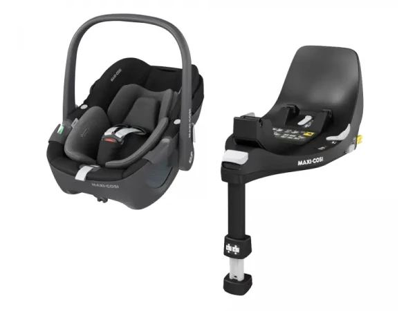 Maxi-Cosi Pebble 360 autosedačka Essential Black + Maxi-Cosi FamilyFix 360 základňa