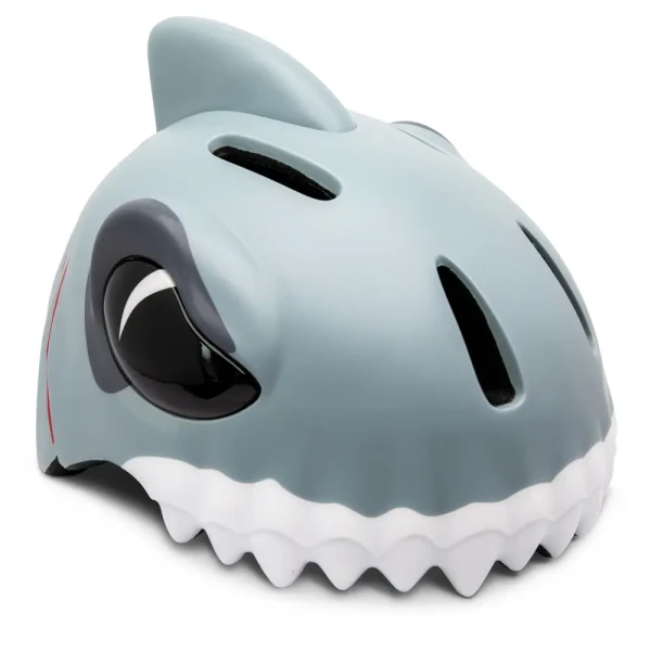 CrazySafety Detská Cykloprilba Žralok šedý