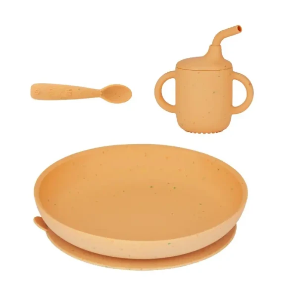 BabyMoov Silikónová jedálenská sada Grown-Up MEAL SET Little Arty