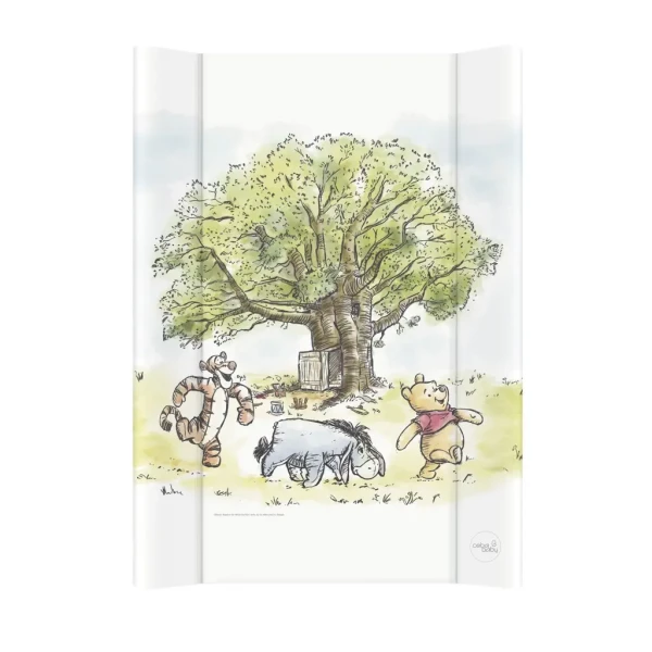 CEBA Podložka prebaľovacia s pevnou doskou COMFORT 50x70 Disney Winnie the Pooh | CEBA