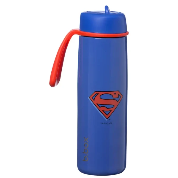 B.BOX Nerezová termofľaša so slamkou 690 ml - Superman | b.box