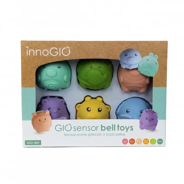 innoGIO Zmyslové hračky so zvukom GIOsensor bell toys