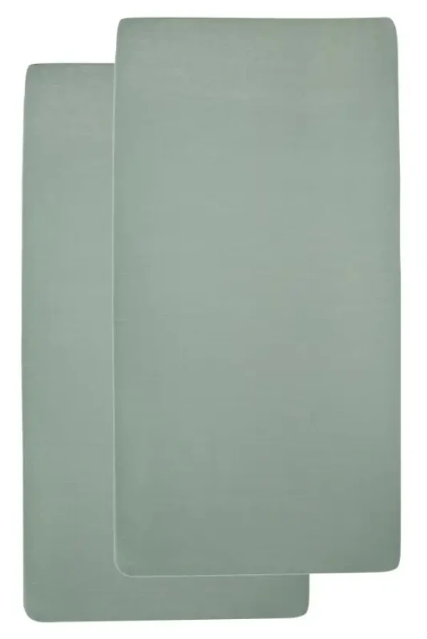 Meyco Džersejová plachta 60x120 - Stone green