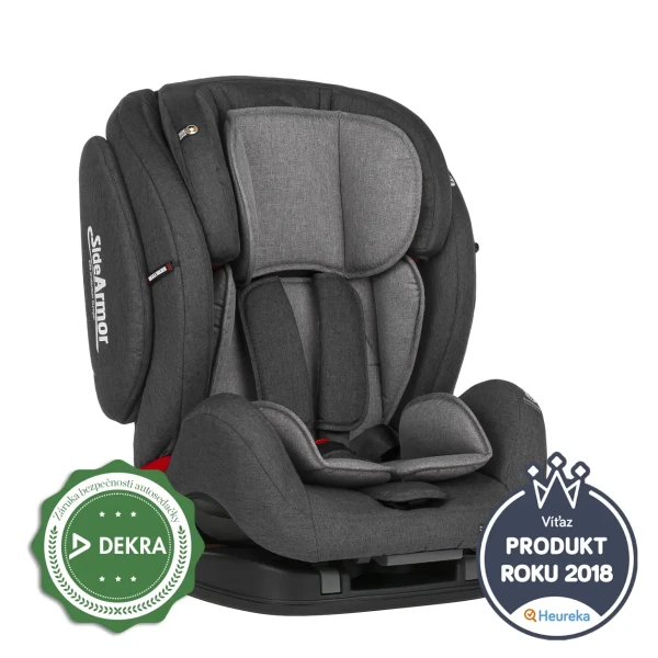 Petite&Mars Autosedačka Prime II Isofix Grey 9-36 kg