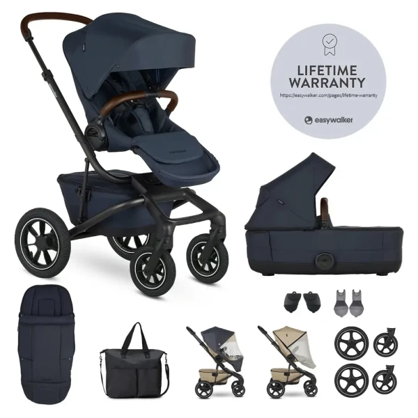 EASYWALKER Kočík kombinovaný Jimmey Indigo Blue XXL AIR + RWS