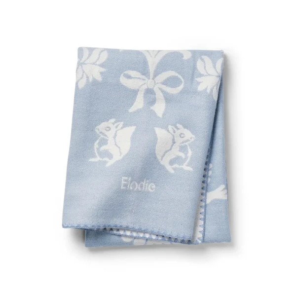 Elodie Details Žakarová deka - Blueberry Blue