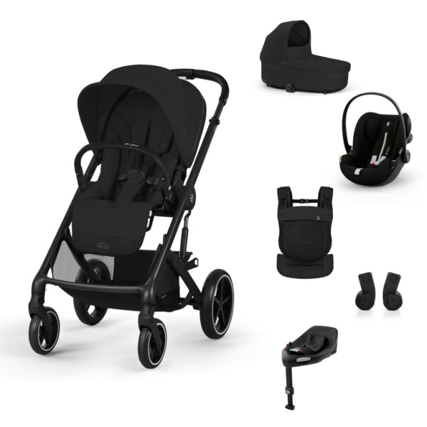 CYBEX BALIOS S LUX BUNDLE SET M + nosič AMYA 2026 Moon Black