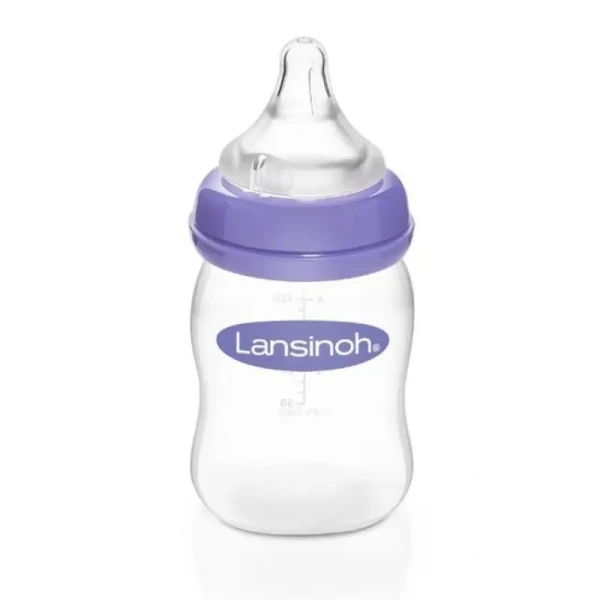 Lansinoh Dojčenská fľaša 160ml s NaturalWave TM cumlíkom (S)