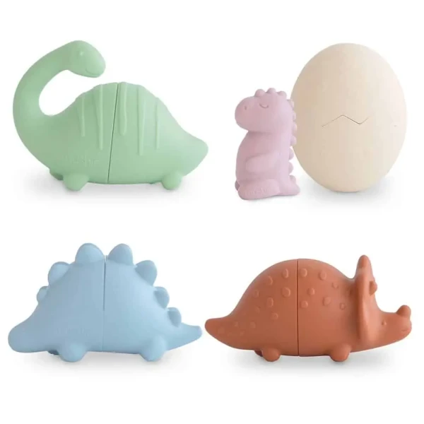 MUSHIE SÚPRAVA DO KÚPEĽA BEZ PLESNÍ - DINOSAURS