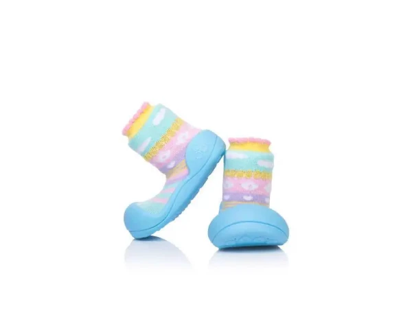 ATTIPAS Topánočky Attibebe AAB02 Sky XL veľ.22,5, 126-135 mm