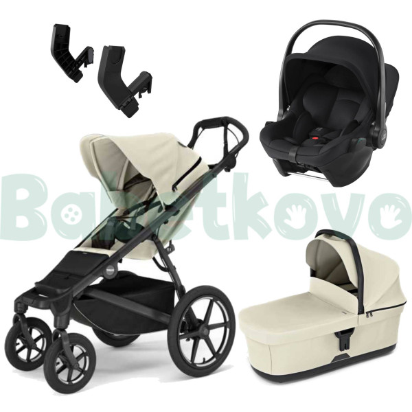 Thule Urban Glide 4-kolesový zvýhodnený set Soft Beige